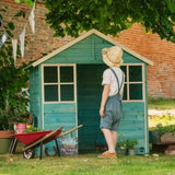 Plum Garden Hut Wooden Playhouse