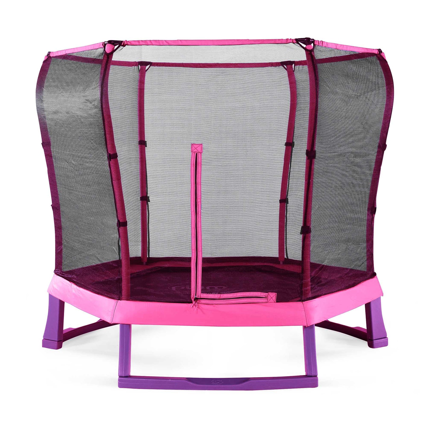 7 Feet Kids Recreational Bounce Jumper Trampoline - Pink