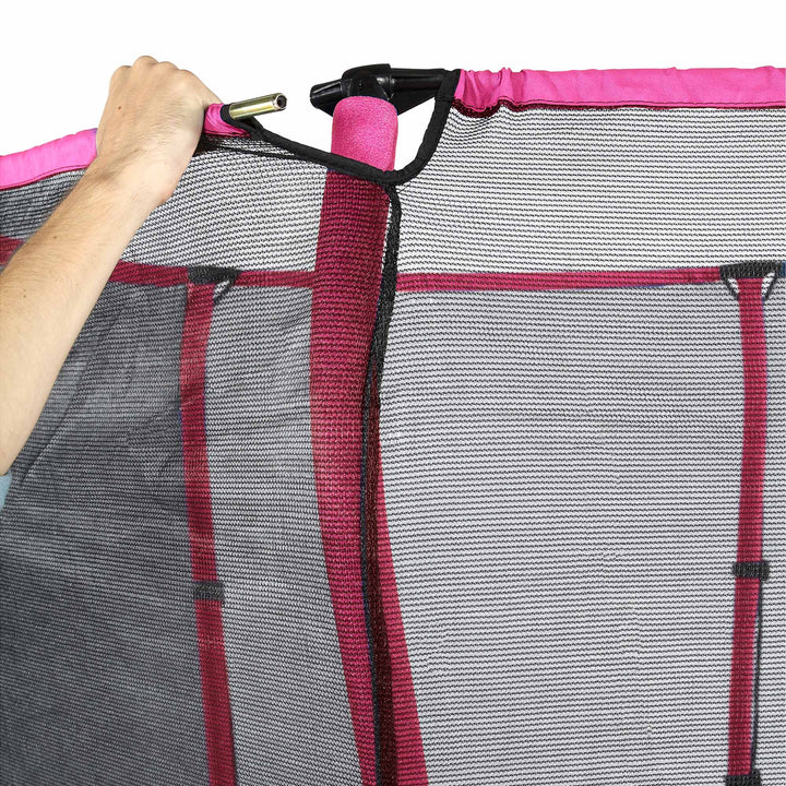 Plum 7ft Junior Jumper Trampoline - Pink - The  Best Backyard