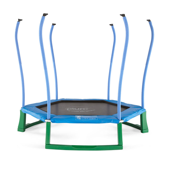 Plum 7ft Junior Jumper Trampoline - Blue - The  Best Backyard