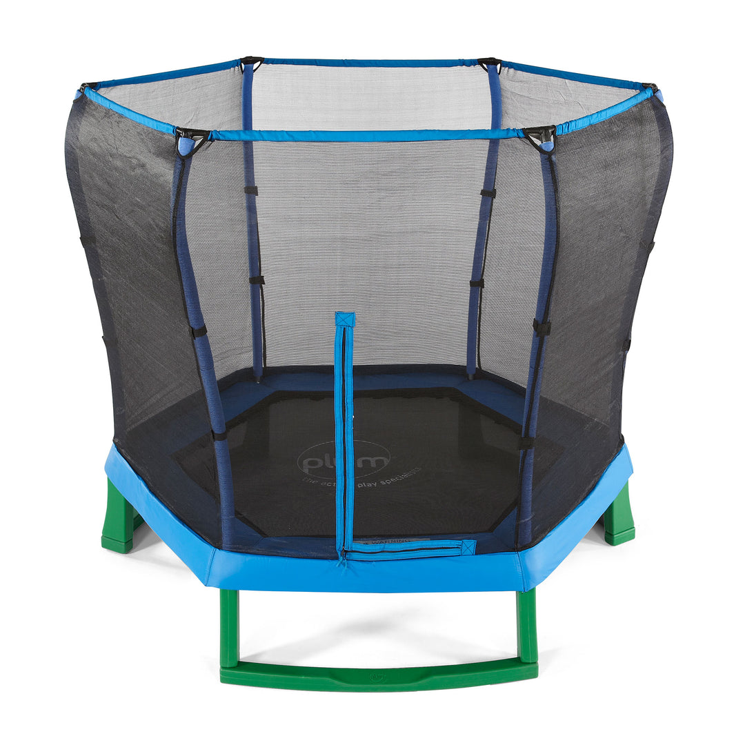 7ft trampoline with enclosure by plum play