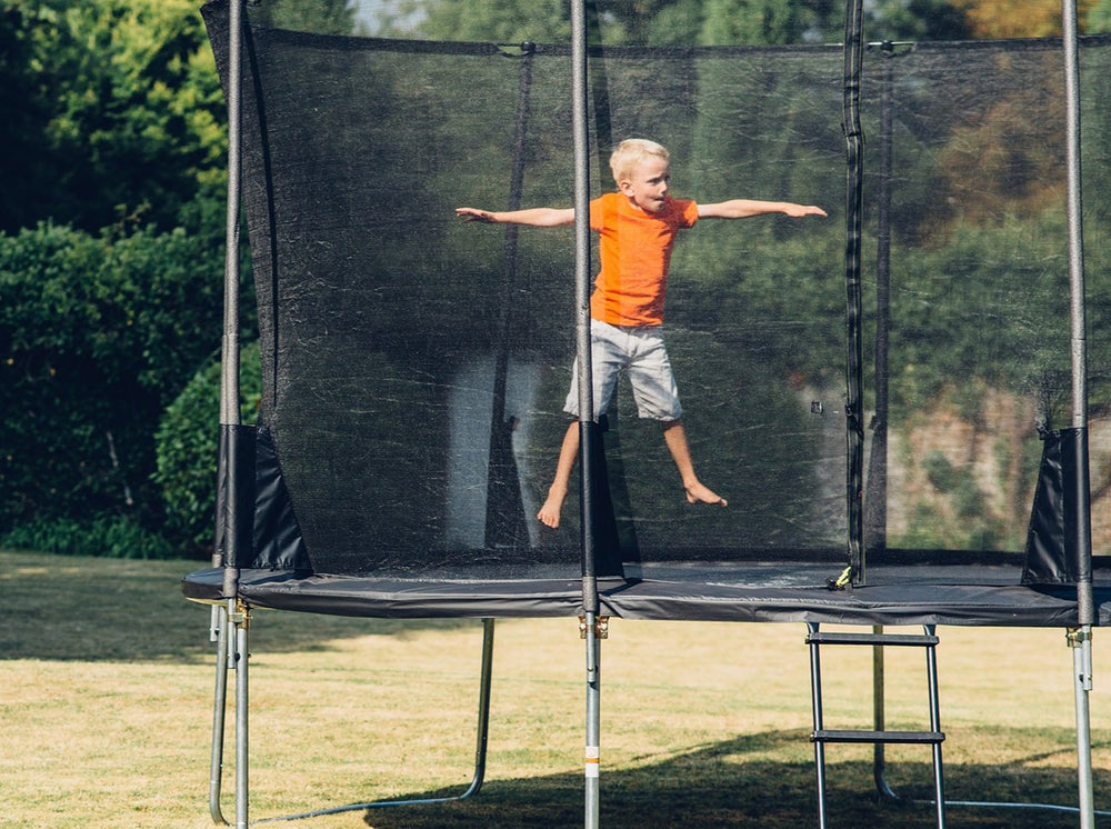 12ft Space Zone II Springsafe Trampoline - The  Best Backyard