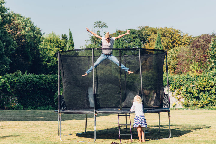 14ft Space Zone II Springsafe Trampoline - The  Best Backyard