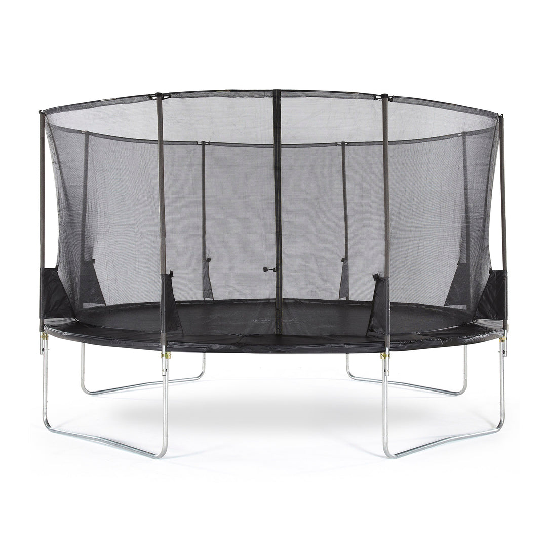 Plum Play 14ft trampoline with springsafe technology and full enclosure