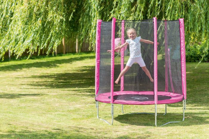 Plum 6ft Junior Trampoline - Pink