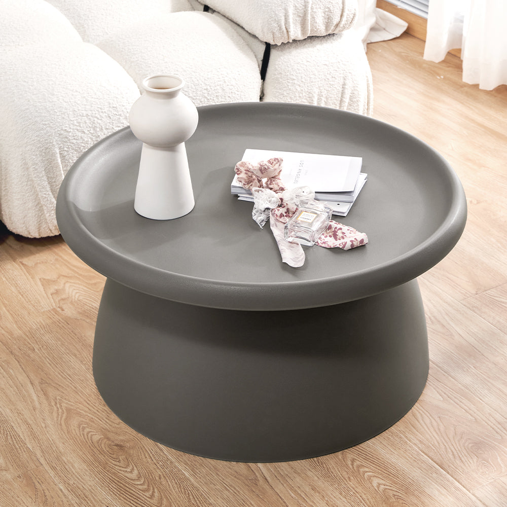 Nordic Mushroom Coffee Table 70CM Grey
