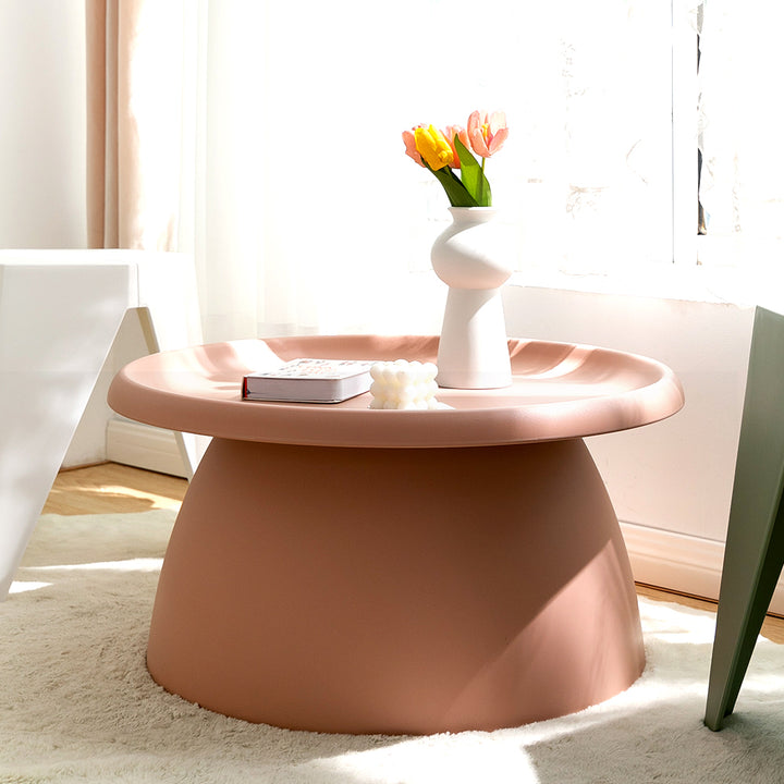 Nordic Mushroom Coffee Table 70CM Pink