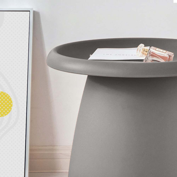 Nordic Mushroom Side Table 50CM Grey