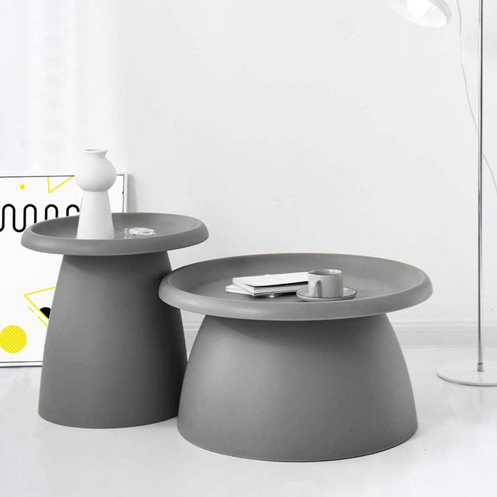 Nordic Mushroom Side Table 50CM Grey