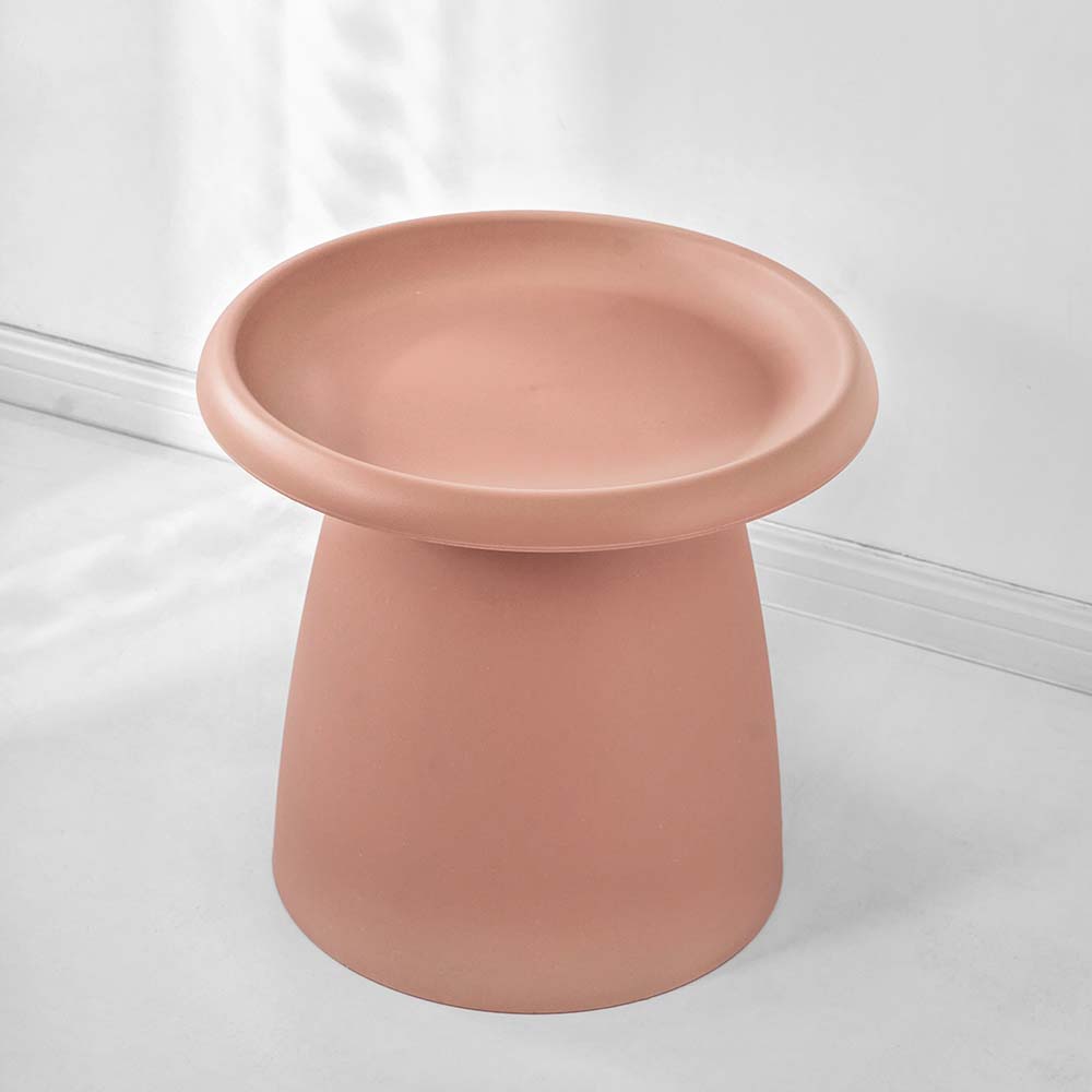 Nordic Mushroom Side Table 50CM Pink