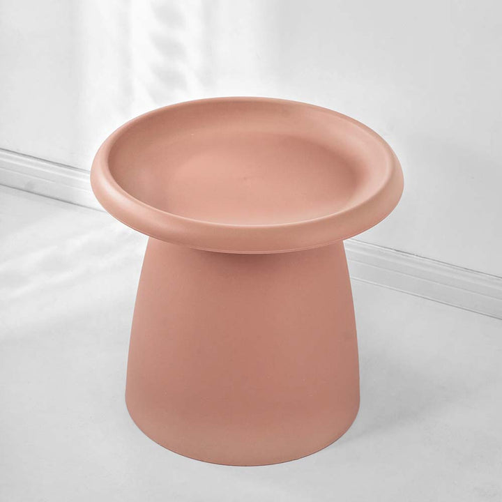 Nordic Mushroom Side Table 50CM Pink