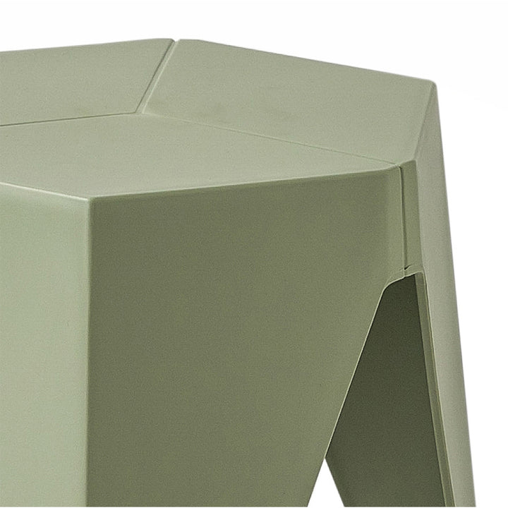 Nordic Puzzle Stacking Stools Set of 2 Green