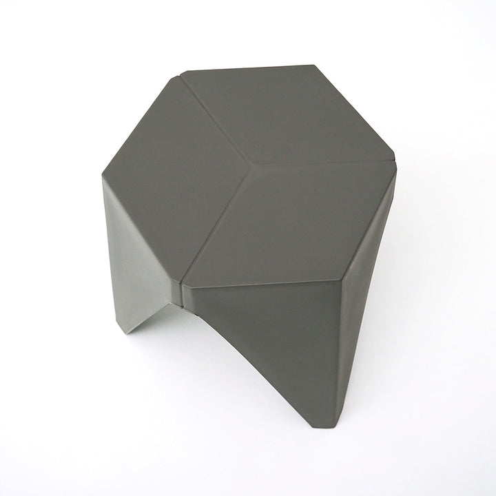 Nordic Puzzle Stacking Stools Set of 2 Grey