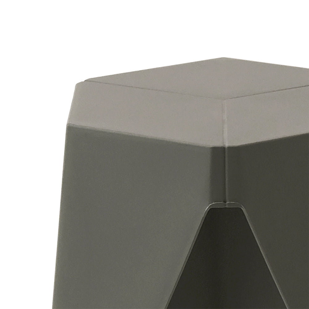 Nordic Puzzle Stacking Stools Set of 2 Grey