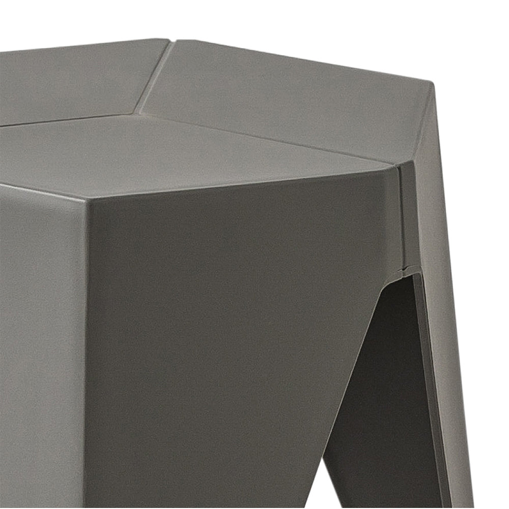 Nordic Puzzle Stacking Stools Set of 2 Grey