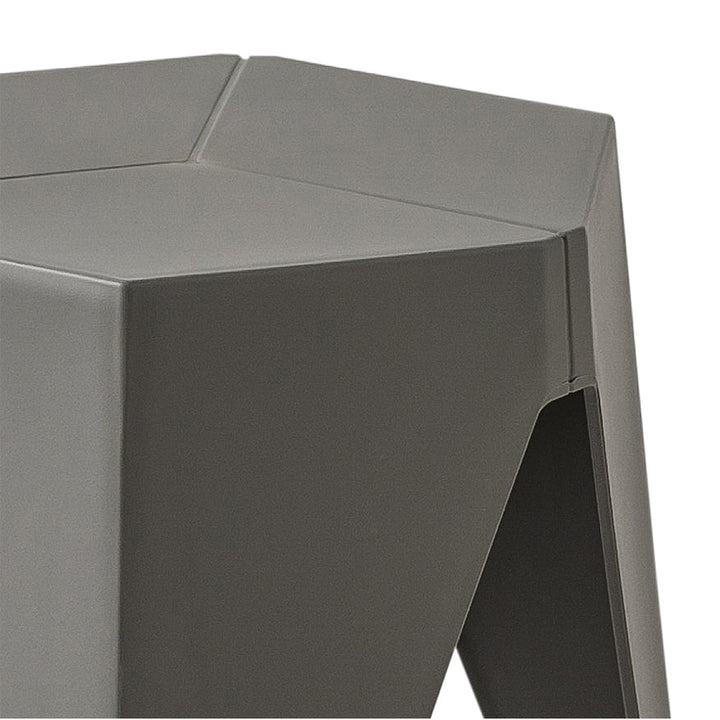 Nordic Puzzle Stacking Stools Set of 2 Grey