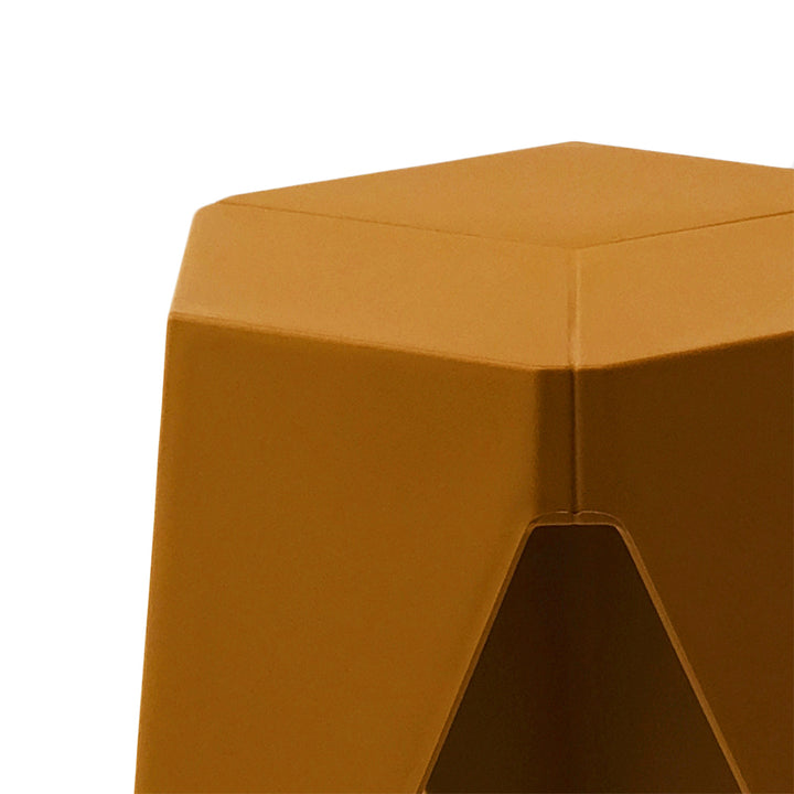 Nordic Puzzle Stacking Stools Set of 2 Yellow