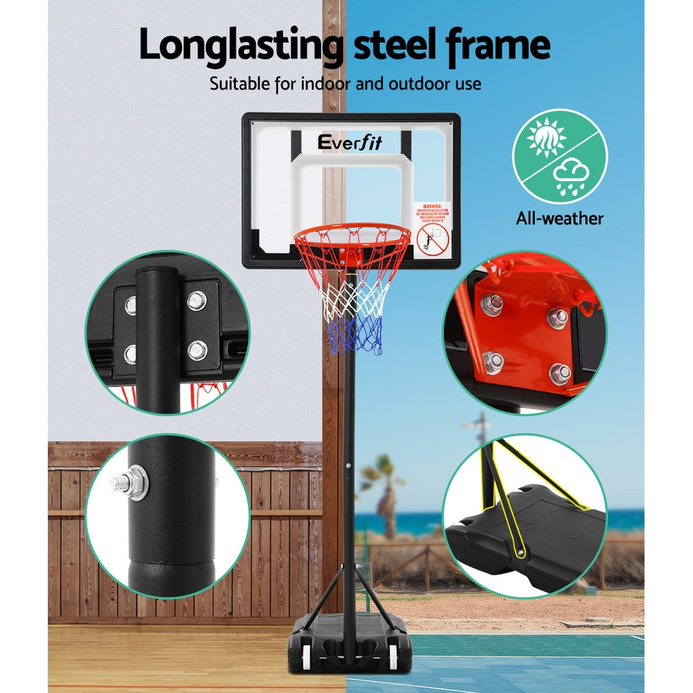 2.1M Adjustable Basketball Stand