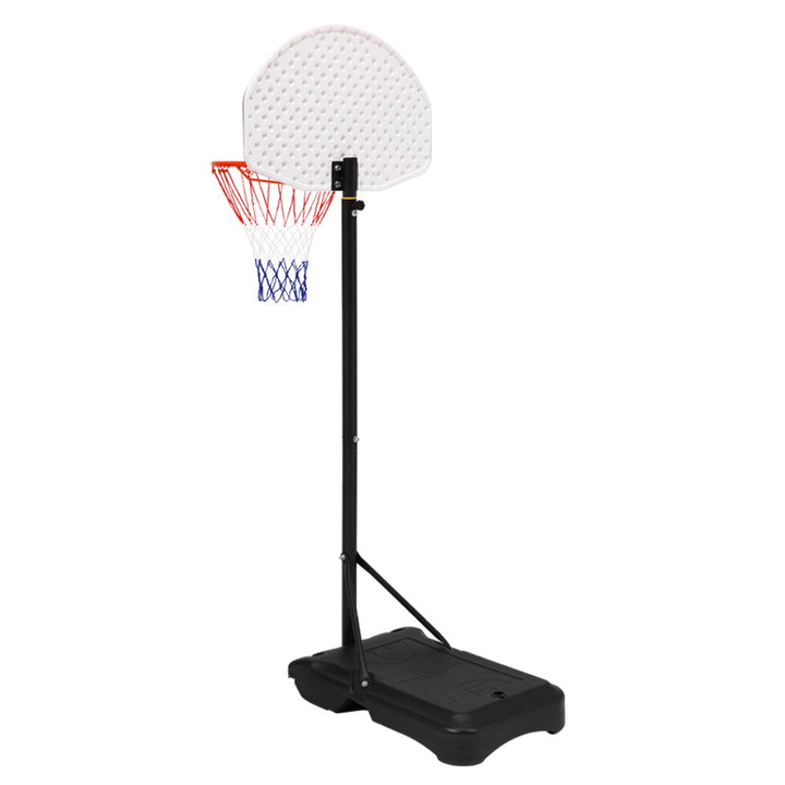Everfit 2.1M Adjustable Portable Basketball Stand Hoop System Rim White
