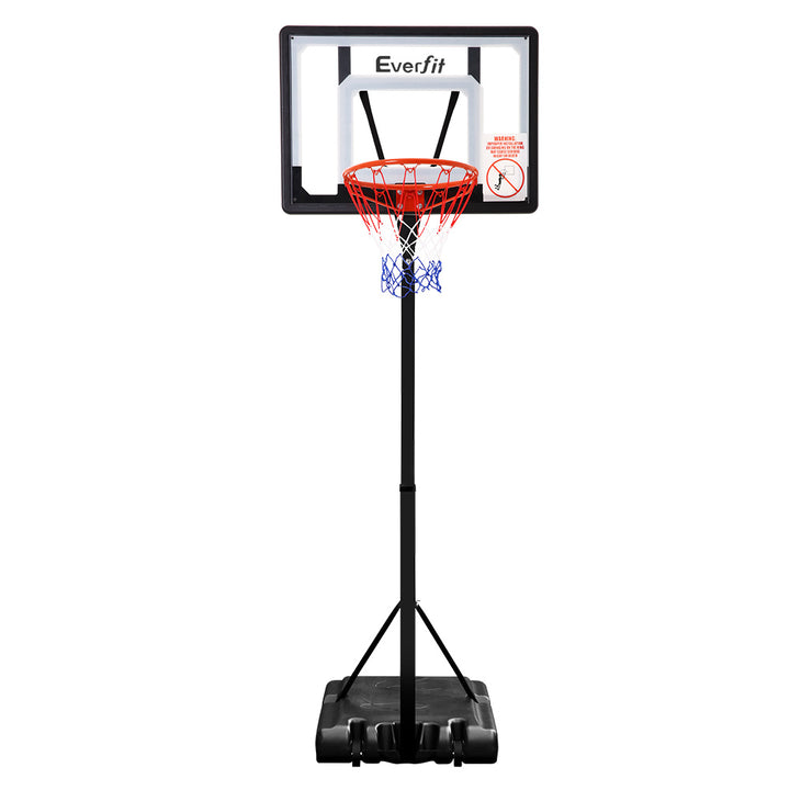 2.6M Adjustable Portable Basketball Stand