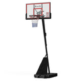 Everfit Portable Basketball Hoop & Stand Adjustable Height - Red
