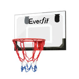 Everfit Mini Basketball Hoop - Door Wall Mounted (Indoor) - Black