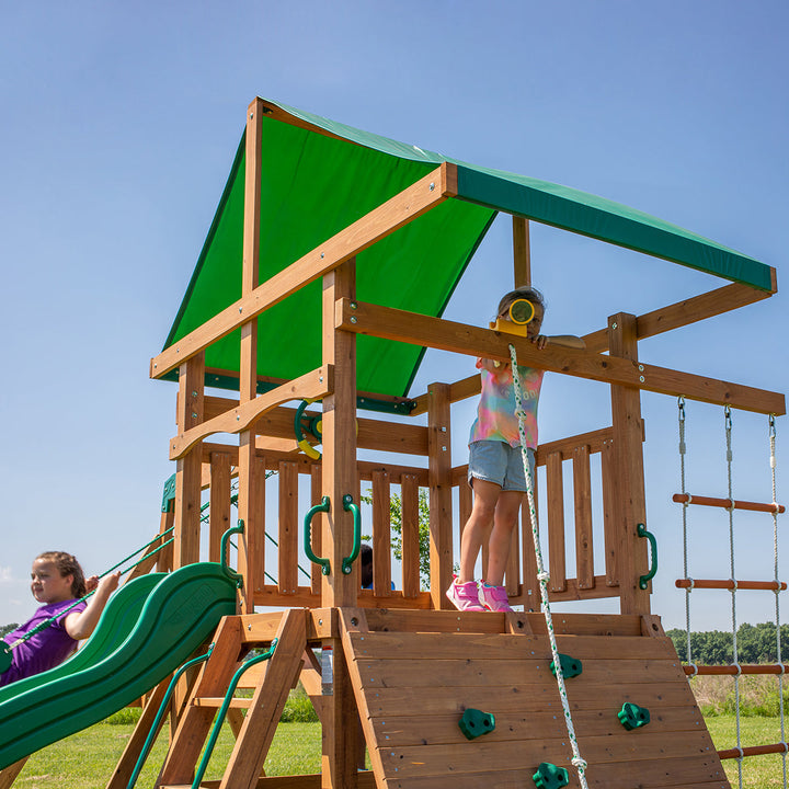 Backyard Discovery Grayson Peak Swing & Play Set