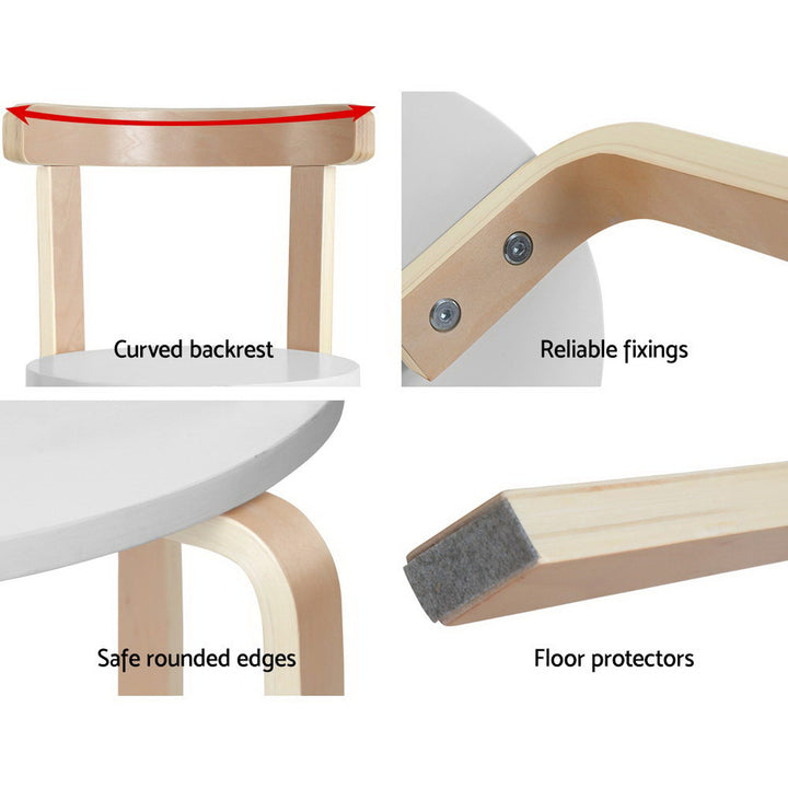 Nordic Kids Table Chair Set 3PC