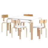 Keezi Nordic Kids Table & Chair Set - 5pc