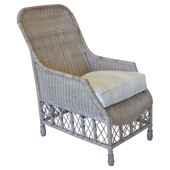 Verandah Lattice Rattan Chair
