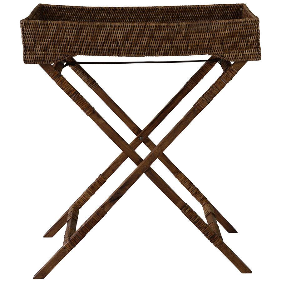 Theo and Joe Plantation Rattan Tray