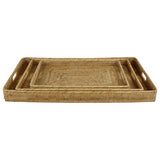 Mandalay Rectangle Rattan Tray