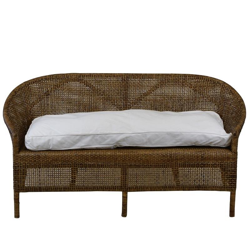 Plantation Sofa - Rattan - The  Best Backyard