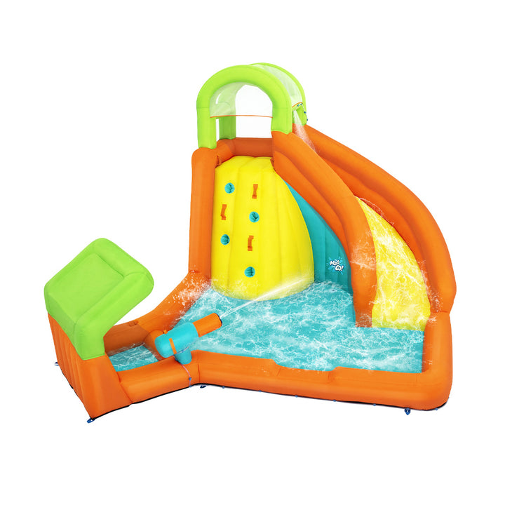 H2OGO! Castle w Canopy Water Park 4.26 X 3.69M