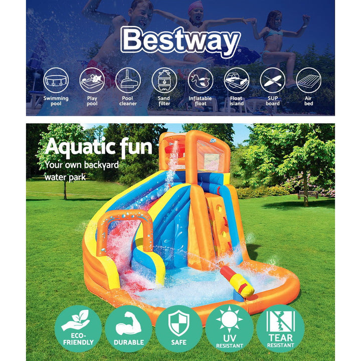 Bestway Inflatable Water Slide Pool Slide Jumping Castle Playground Toy Splash