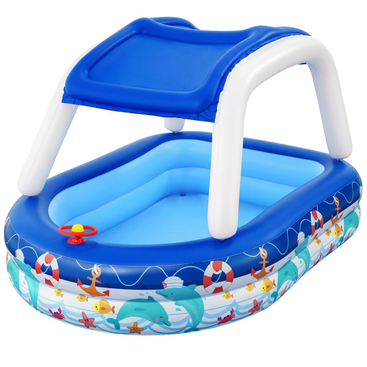 Bestway Sea Captain Kids Pool with Sunshade