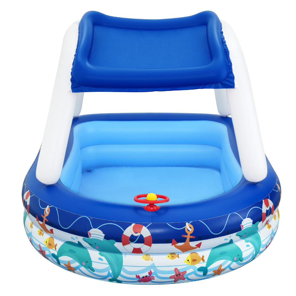 Bestway Sea Captain Kids Pool with Sunshade