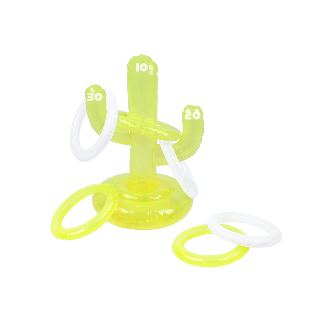 Sunnylife Inflatable Cactus Ring Toss - Lime