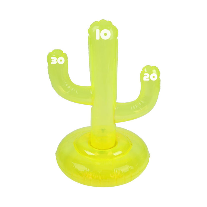 Sunnylife Inflatable Cactus Ring Toss - Lime