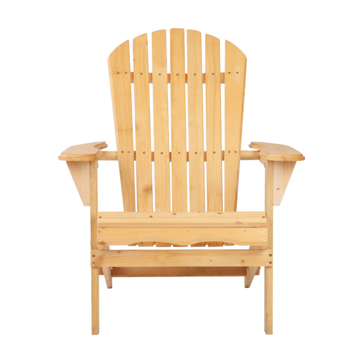 Hemlock Light Wood Adirondack Chair