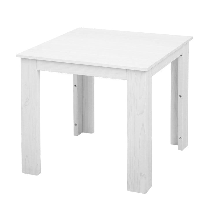 Outdoor Side Table - White - The  Best Backyard