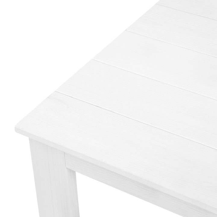 Outdoor Side Table - White - The  Best Backyard