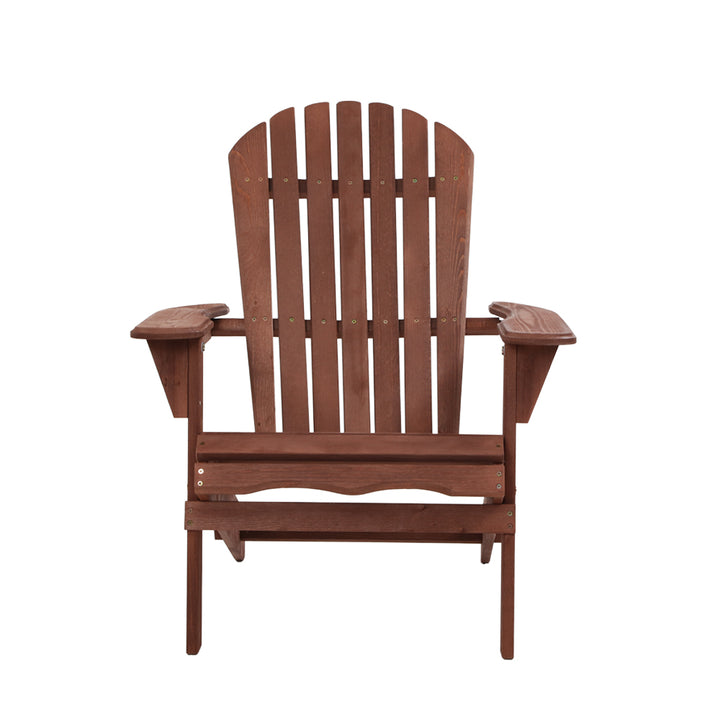Hemlock Wooden Adirondack Chair - The  Best Backyard