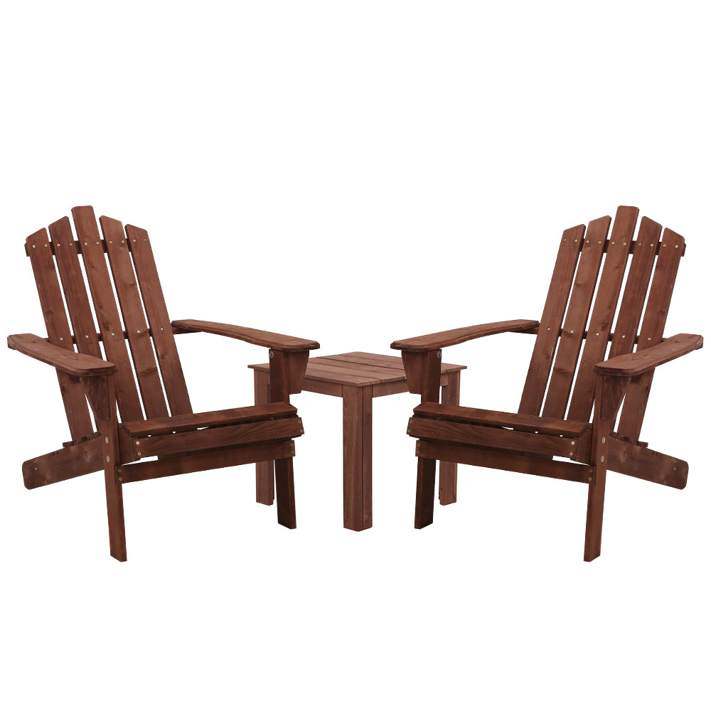 Hemlock Adirondack Chair Double - The  Best Backyard