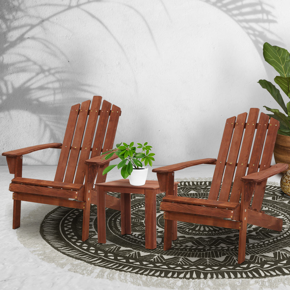 Hemlock Adirondack Chair Double - The  Best Backyard