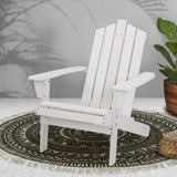 Hemlock Adirondack Timber Chair - White