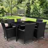 Lennox 7pc Outdoor Setting - Dining Table & Chairs