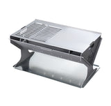 Grillz Portable Fire Pit / BBQ - Folding - Steel