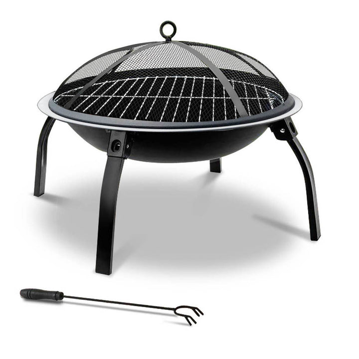 Fire Pit Charcoal Grill Pits 30"