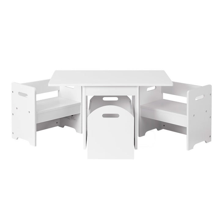 Kids Table and Chair Storage Box Activity Desk